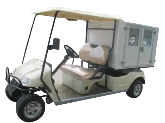 Camioneta eléctrica de carga con caja cerrada de gran volumen para almacenes