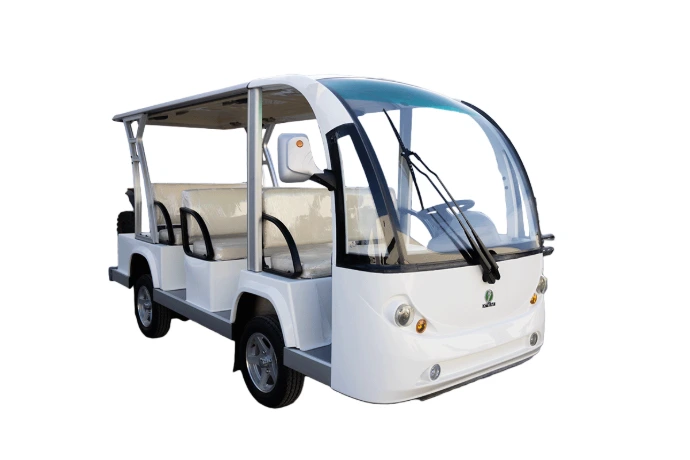 Vehículo eléctrico para transporte de pasajeros en hoteles y resorts